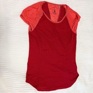 Pearl Izumi cap-sleeve workout top
